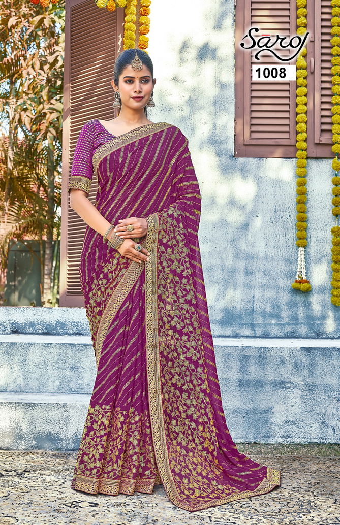 Mudita By Saroj Color Set Designer Sarees Catalog